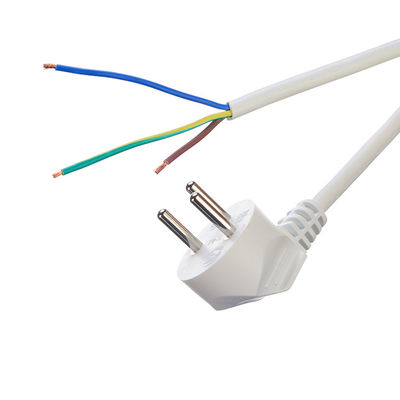 Euro Standard VDE Power Cord Cee7/7 Включатель с отрезанным терминалом Конец 16A/250V H05vv-f ПВК Гибкий кабель коммерческий