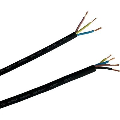 VDE Стандартная каучуковая изоляция гибкая 4-ядерная H05RN-F H05RR-F H07RN-F Кабель питания для бытовой техники Длина 100M/1roll
