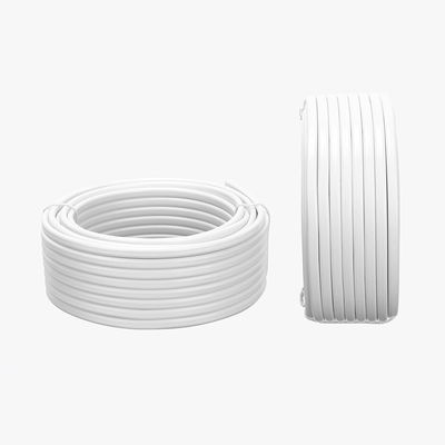 VDE Flat H05VVH2-F 300/500V Flexible 2 Core Wire Copper Conductor for Home Appliance Electrical Power Cable в белом цвете