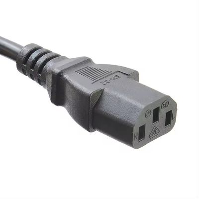 VDE сертифицированный стандарт ЕС Cee7/7 Euro Power Cord 1.5mm с C13 Подходит для прочного компьютера