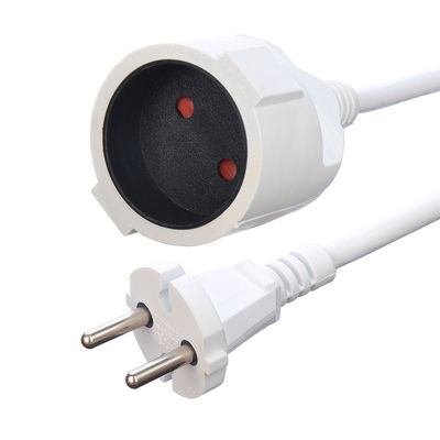 Корейский стандарт KC 2 Pin Isolation Protection Extension Cord with Earth Grounding Cable Спецификация H05VV-F/H05RN-F 3x0.75-1.5MM2