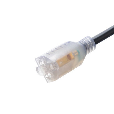 ETL Certified 12 Gauge SJTW 12/3 NEMA5-15 Extension Power Cord 6FT/10FT/100FT Length Options for Commercial Outdoor