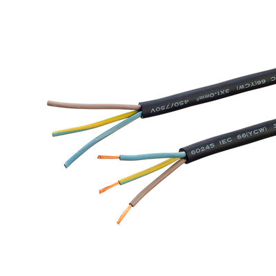 Низкое напряжение KC/ VDE сертифицированный H05rr f 3x0. 75 мм кв. Гибкий резиновый проволока сварка кабель огнеупорный кабель безопасности