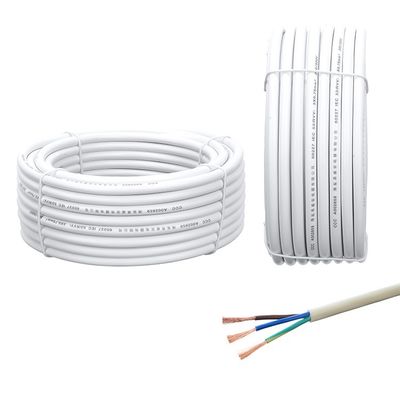 VDE стандарты многоядерный кабель H03vvh2 f 2x0 75mm2 для PVC куртки кабель контроля изоляции PVC твердый мягкий гибкий плоский кабель