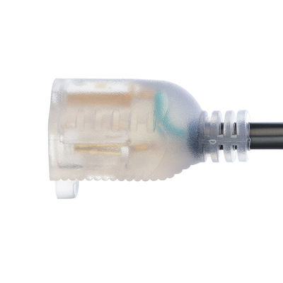 25 ft Heavy Duty Outdoor Extension Cord with Lighted End and Flexible Cold-Resistant 3 Prong Electric Cord IP22 IP level