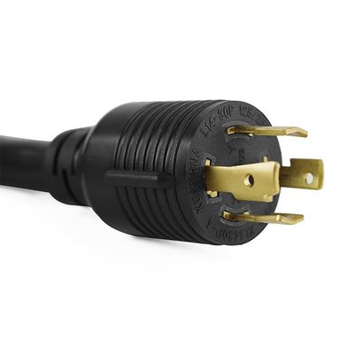 30 ампер генератор впускной ящик NEMA L14-30P Twist Lock вставка в 14-50R адаптер с SJTOW расширения кабеля в настраиваемом синем