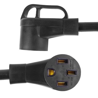 30 ампер генератор впускной ящик NEMA L14-30P Twist Lock вставка в 14-50R адаптер с SJTOW расширения кабеля в настраиваемом синем