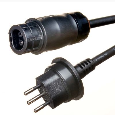 CEE/16 3 кончики Schuko Plug AC расширение шнур Швейцарский розетка кабельный H07RN-F 3X1.5MM2 с BC01 Betteri женского разъема IP68