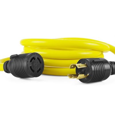 ETL Certified 30 Amp Generator Inlet Box NEMA L14-30P L14-30R Industrial Cable 8 AWG