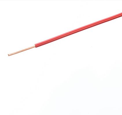 H05V-U 1X0.5 0.75 1 1.5 2.5 4 6 MM2 300/500V Одноядерный Чистый Медный Провод Твердый ПВХ Электрический кабель для Красного Дома