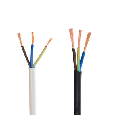 Стандарт IEC 60227 H05vv f 3x0. 75mm2 ПВХ обшитый гибкий электрический провод многоядерный медный кабель на метр