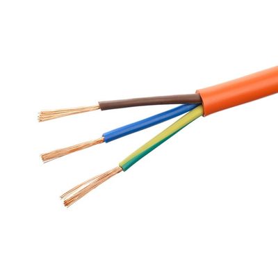 Стандарт IEC 60227 H05vv f 3x0. 75mm2 ПВХ обшитый гибкий электрический провод многоядерный медный кабель на метр