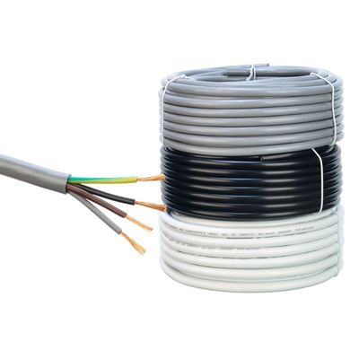 Solid Copper Flexible Electric Wire for General H05vv f 4x2.5 mm Sq Industrial Conductor Material Copper