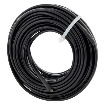 0.5mm2/0.75mm2 J03vvh2 f Электрические провода с многоядерными кабельными ядрами и медным проводником изолирующего кабеля из ПВХ