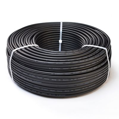 6.1MM±0.15MM Внешний диаметр Сертификат TUV 4mm Солнечный кабель настройка для домашнего одобрения EN60754-1/EN60754-2 ПВ кабель постоянного тока
