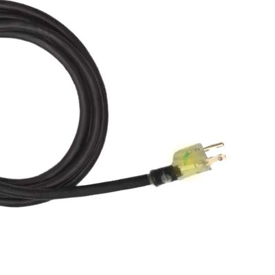 Другие ETL 25Ft 12/3 Внешний расширительный кабель 3-выходы 12 габарит 3-проход водонепроницаемый с освещенным концом 15A 12AWG 1875W SJTW