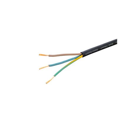 Многоядерный каучуковый кабель H05rn f 3g 0,75 мм2 3 ядра для тяжелых и долговечных электрических соединений