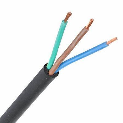 Сертификат VDE H05rnf 3x1 5 Медный каучуковый кабель 100 м роллы Гибкий электрический провод для промышленных установок
