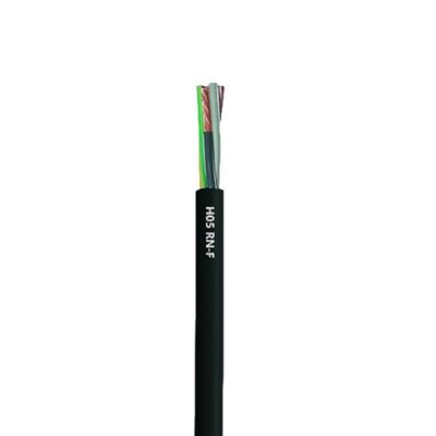 Rubber Insulation Control Cable 0.75mm2 1mm2 1.5mm2 2.5mm2 Copper Power Cable for Industrial and Commercial Applications