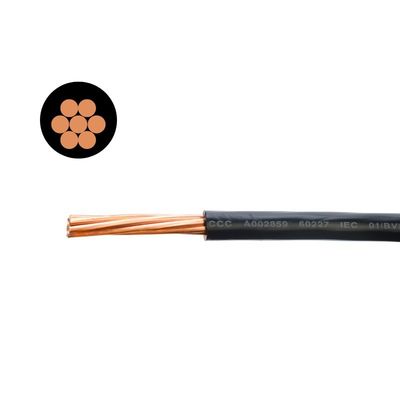 VDE Standard H07VK 0,5mm2/0,75mm2/1,5mm2/2,5mm2 Многоядерный медный PVC проволочный кабель 450/750V для нужд электрической проводки