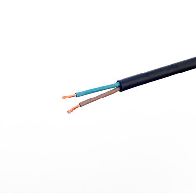 Conductor Material Copper H07RN-F 2x1.5 2 Core Flat Insulated Rubber Power Cable 1.5mm Sq for Outdoor