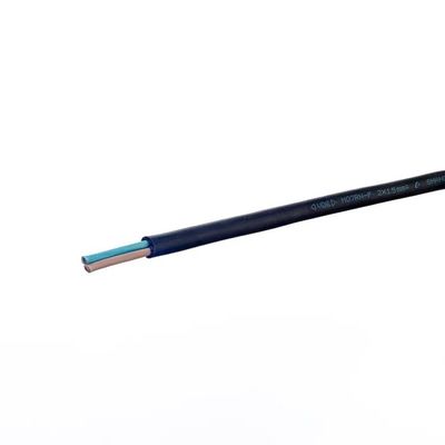 VDE KC Certificated H07rnf 2 Core Flame Resistance 2x0 75 Electric Wire Ce Ccc Approval Safe Waterproof Power Cable
