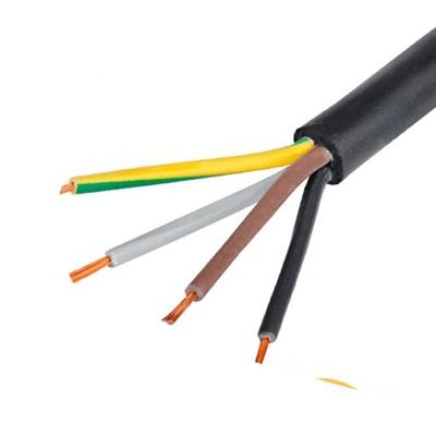 450/750V номинальное напряжение Медный проводник H07rn Огнестойкость и теплостойкость Функция провода для низкого напряжения
