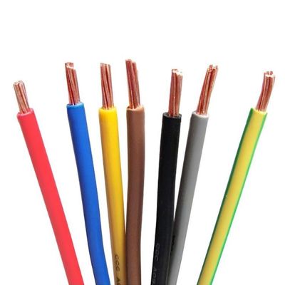 450/750V Low Voltage Solid Bare Copper Conductor Building Cables Ho7v R Multicore Cable Electric Wire with PVC Insulation