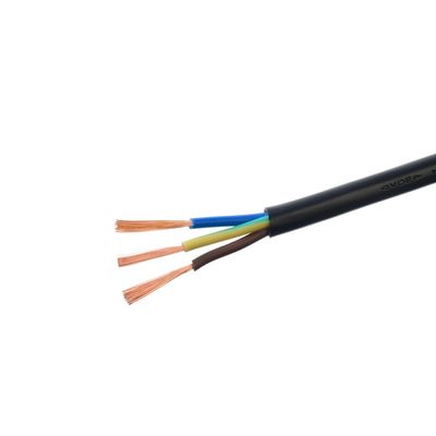 300/500V 3 CORES многоядерный кабель H05vv f 3g1 5 кв. Линия мощности с обнаженным медным проводом Низкое напряжение ПВХ изоляция