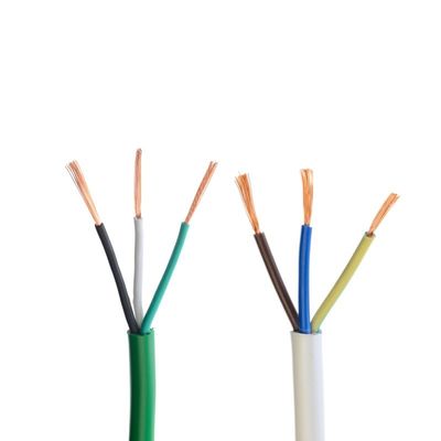 Small Household Appliances Wire H05vv f 3g 1.5 Mm2 Bare Copper Ground Wire with PVC Insulation from Industrial Wire