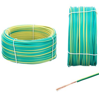 100% Cooper VDE Certified Single Core 1.5mm2 Flexible Electric Cable with PVC Insulation Control and BV/BVR Standard